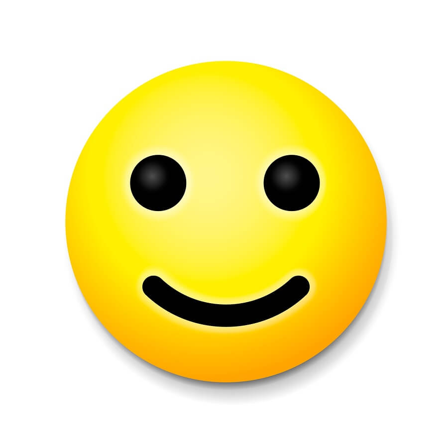 small happy smiley emoji