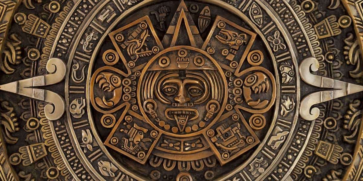 Calendar and Holidays on Ancient Aztec Calendar