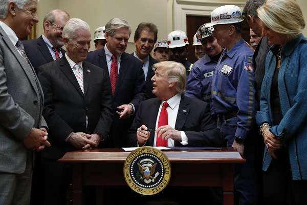 Trump Aims to "End the War on Coal"