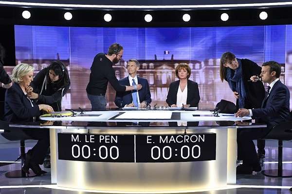 Macron and Le Pen Prepare for a Debate