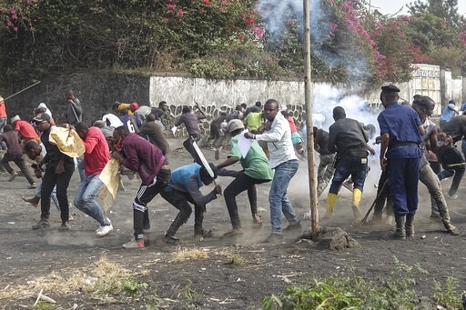 DR Congo UN protests