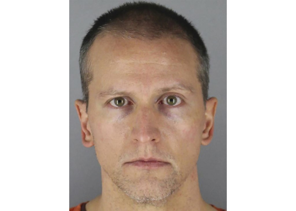 This undated photo provided by the Hennepin County Sheriff's Office in Minnesota on June 3, 2020, shows former Minneapolis Police Officer Derek Chauvin.
