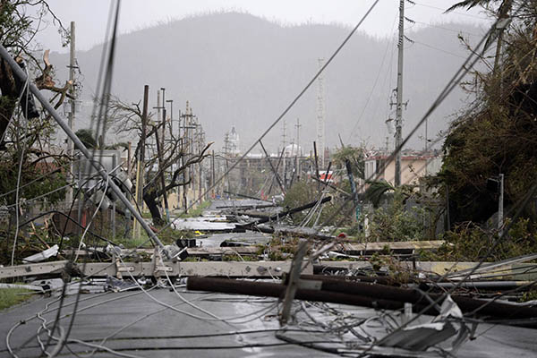 The Damage of Hurricane Maria in Puerto Rico