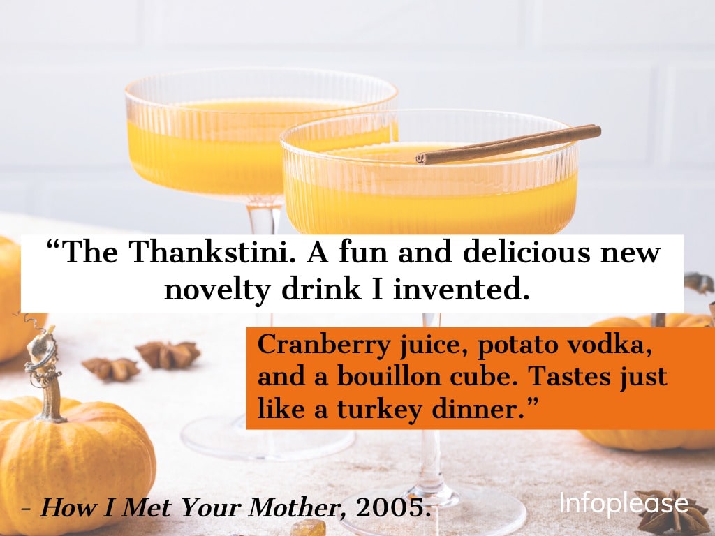 Thanksgiving martini