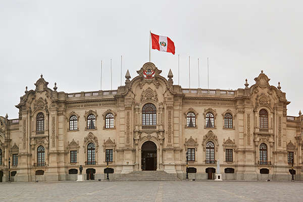 Government building in Peru