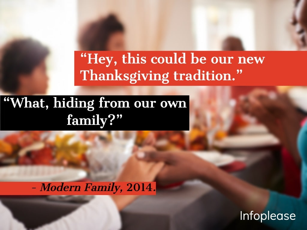 Thanksgiving quote from Modern Family