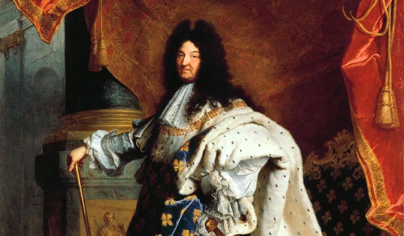 Louis XIV was crowned king of France.