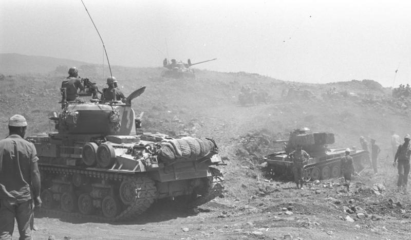 The Six-Day War between Israel and Syria, Egypt, and Jordan ended.