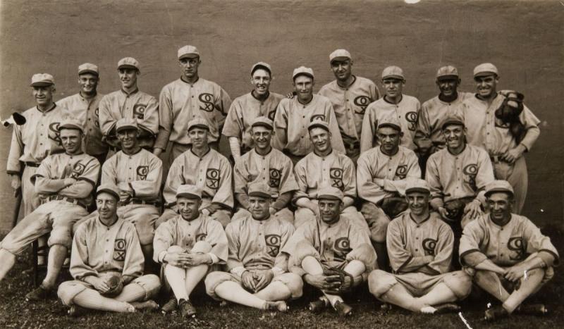 Eight Chicago White Sox players were indicted for fixing the 1919 World Series in the "Black Sox sca