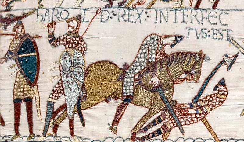 The Normans, under William the Conqueror, defeated the English at the Battle of Hastings.