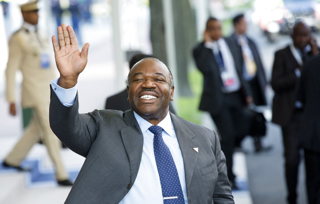 Gabon's President Ali Ben Bongo Ondimba
