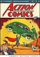 Superman #1, created by Action Comics