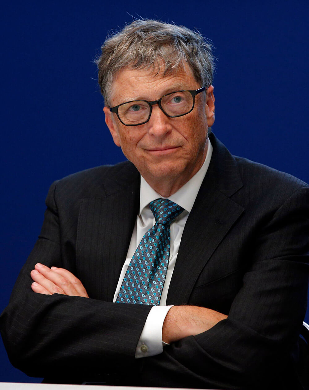 picture of Bill Gates, the richest man in America