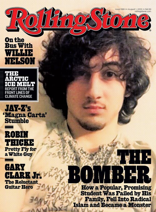 Rolling Stone Boston Bomber Cover