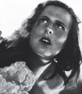 Leni Riefenstahl starring in her own directorial debut, The Blue Light (1932).