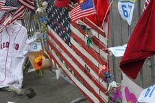 boston marathon bombing shrine