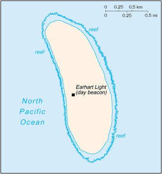 Map of Howland Island