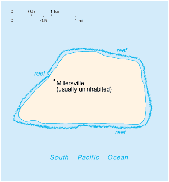 Map of Jarvis Island
