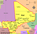 map of Mali