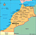 Map of Morroco
