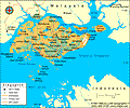 Map of Singapore