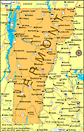Map of Vermont
