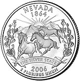 State Quarter of Nevada (reverse)
