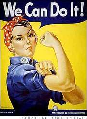 'We Can Do It!', Rosie the Riveter Poster