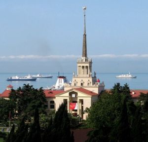 Sochi, Russia, seaport