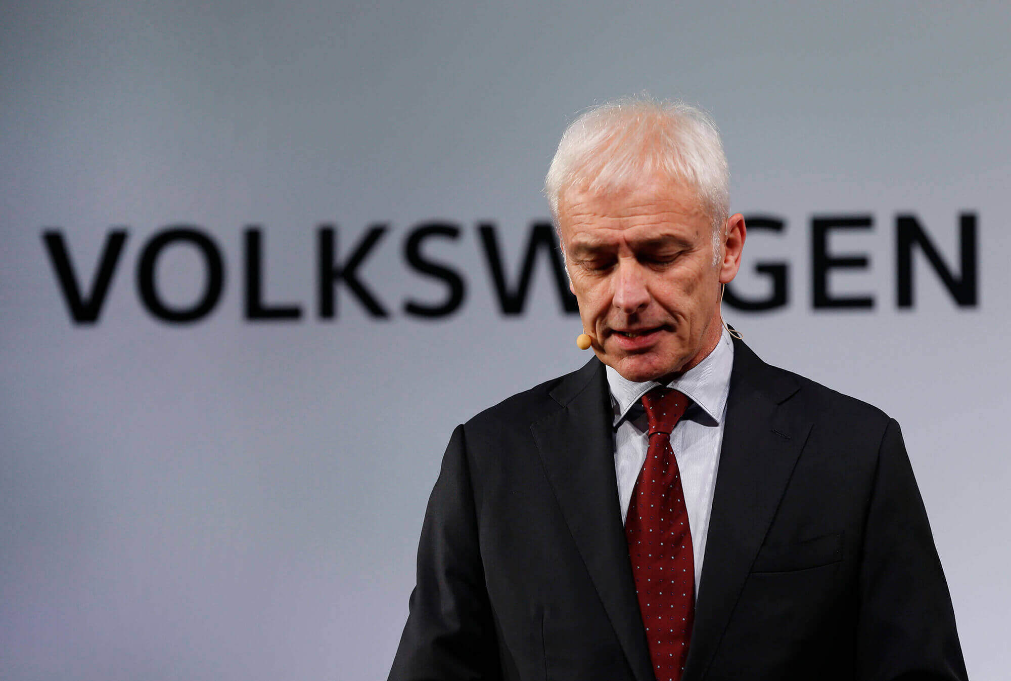 Volkswagen AG chief executive officer Matthias M?ller
