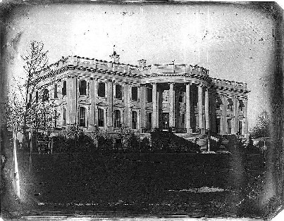 Earliest photo of the White House (1846)