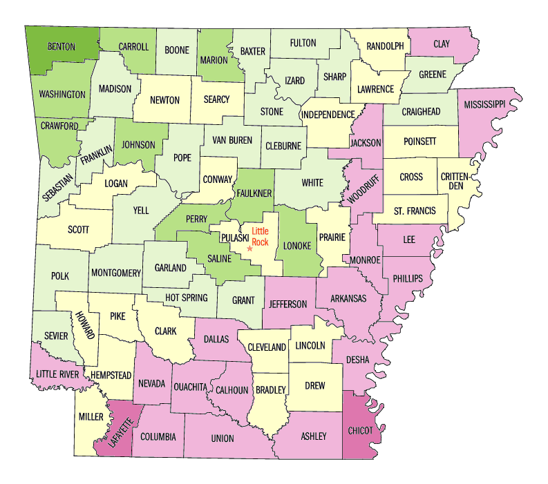  Population, percent change, 1990 to 2000