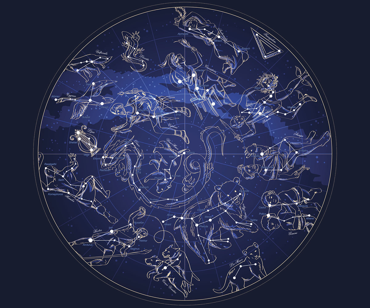 Constellations Map