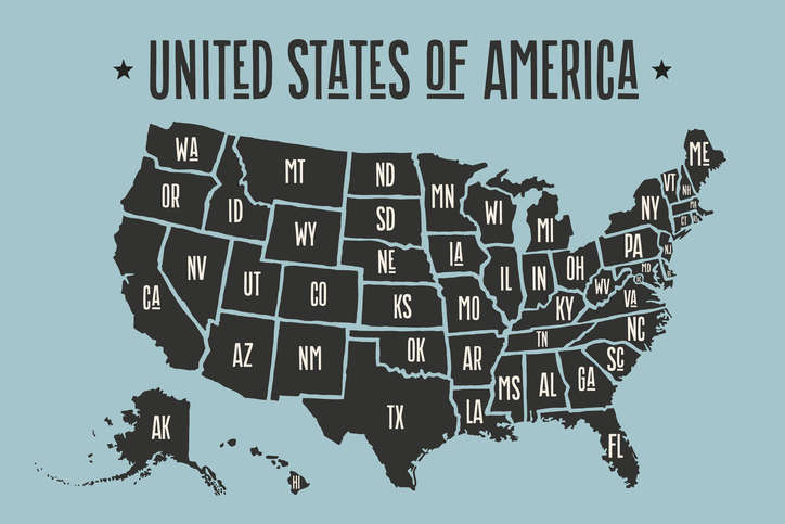 State abbreviations and postal codes