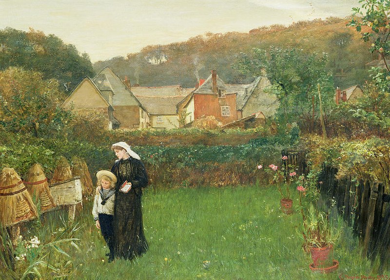 The Widow by Charles Napier Hemy, 1895