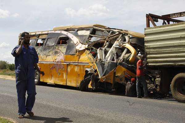 The Crash Occurred on the Nairobi-Mombasa Road