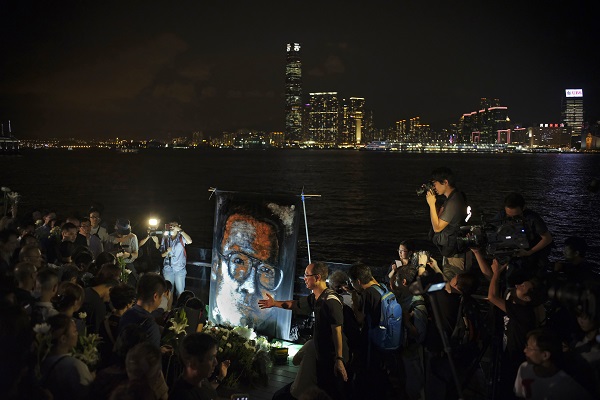 Hong Kong Remembers Liu Xiaobo