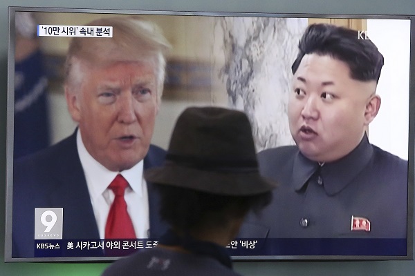 President Trump and Kim Jong-Un