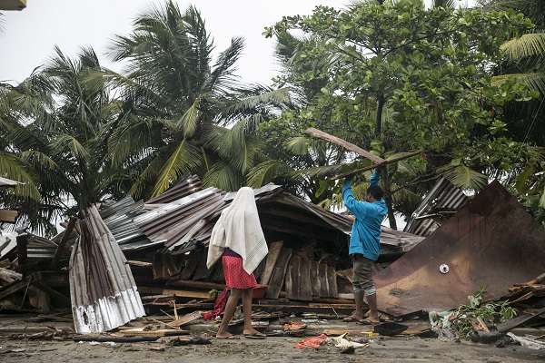 Wreckage After the Hurricane