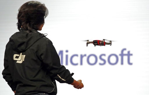 Microsoft drone updates