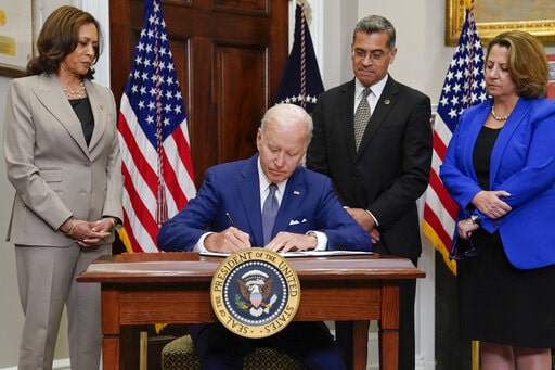 Biden signs executive order for abortion access
