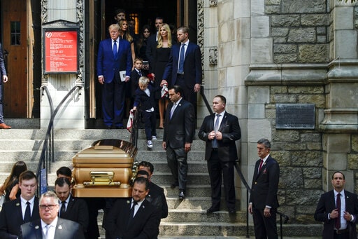 Funeral of Ivana Trump