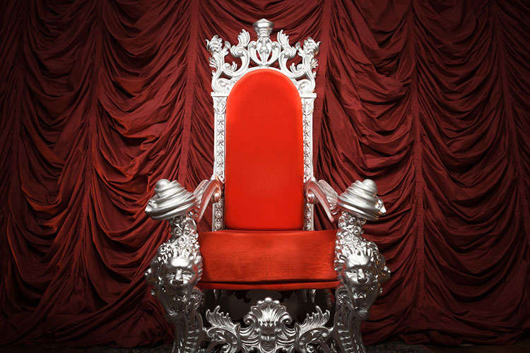 Medieval throne