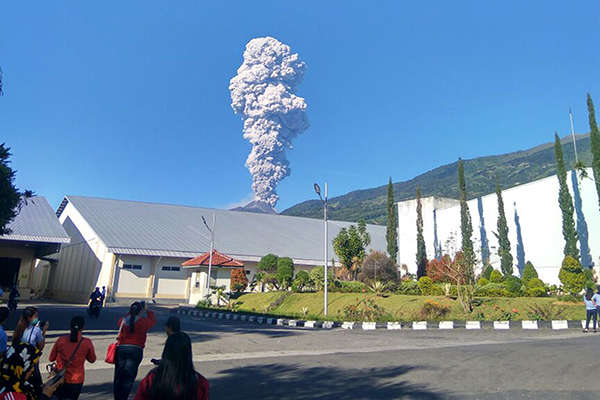 Indonesia Volcano