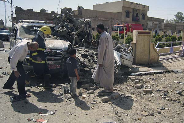 Bomb Explosion in Iraq