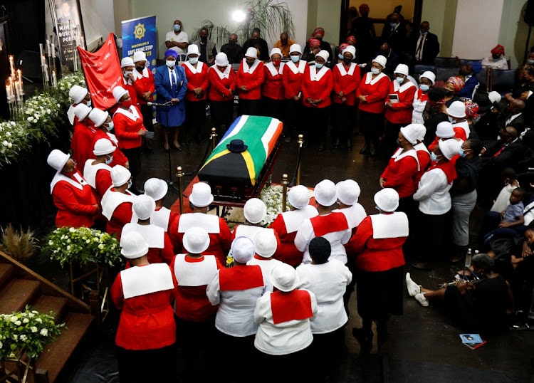 Mass funeral for South Africa flood victims