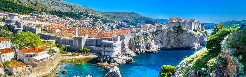 Adriatic Sea Dubrovnik landscape