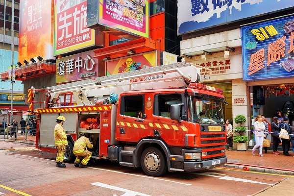 Chinese Fire Truck