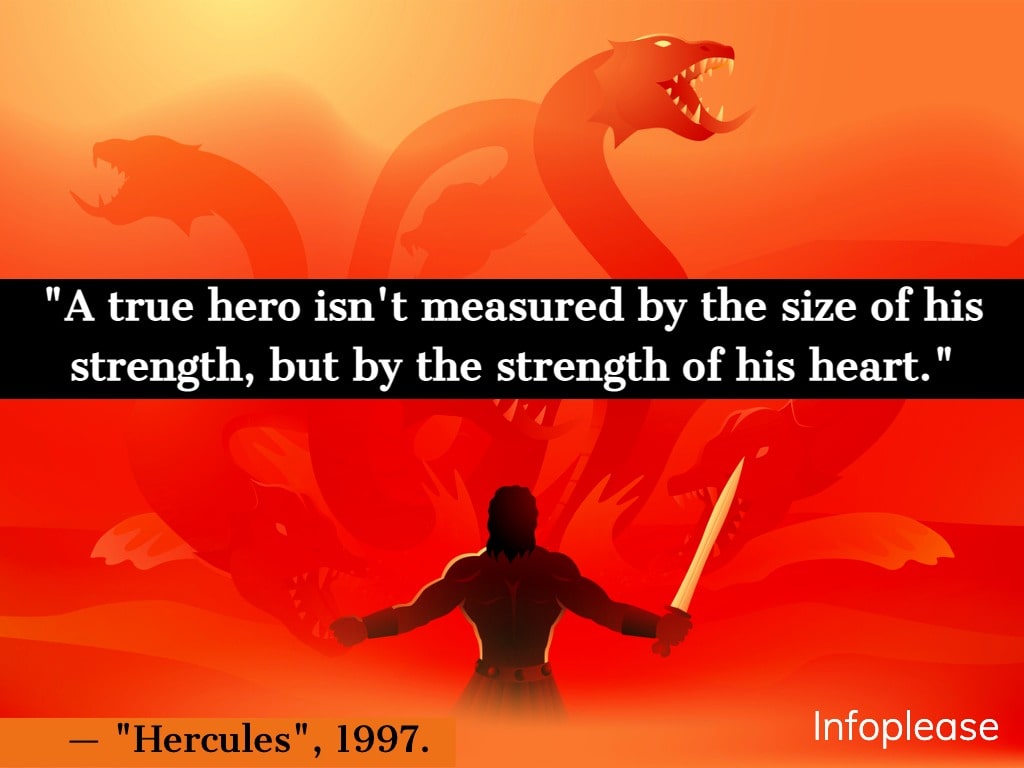 Hercules kills the hydra