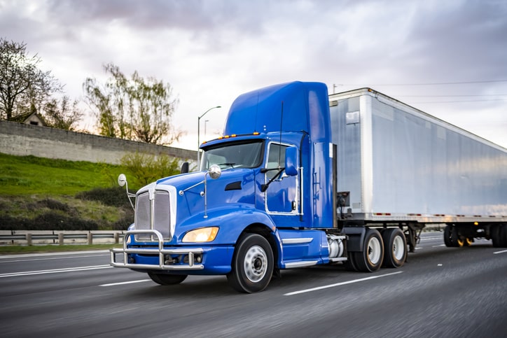 Trucks on the border